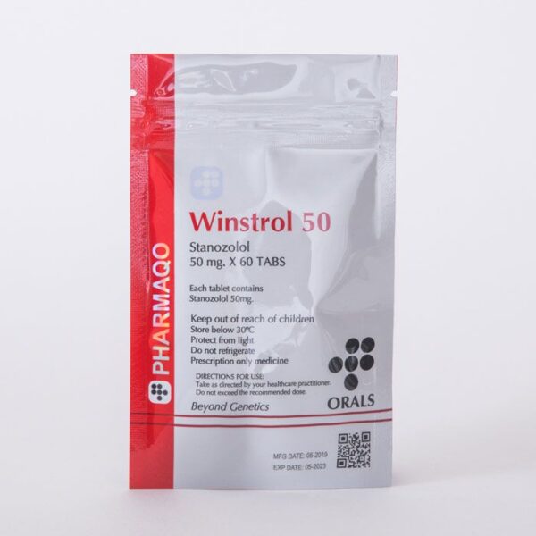 Pharmaqo Labs Winstrol 50 60 tabs x 50mg