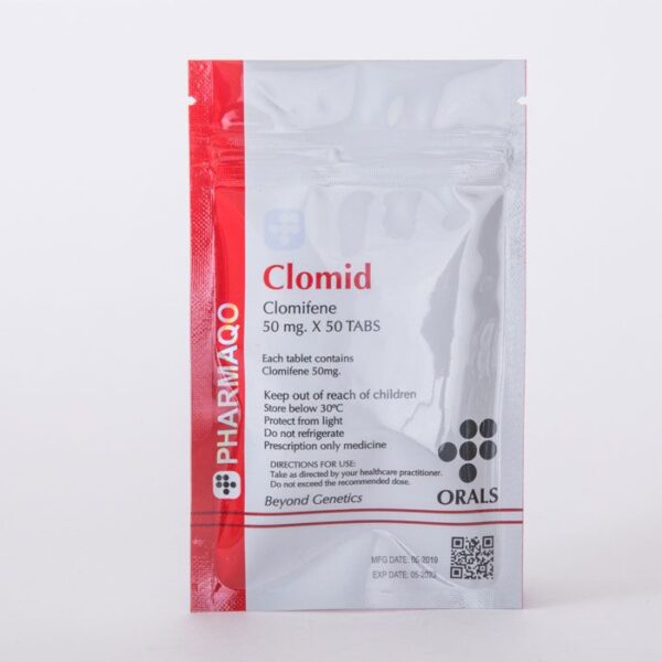 Pharmaqo Labs Clomid 50 tabs x 50mg